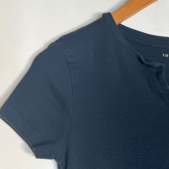 Tommy Hilfiger Navy Cotton Knit Shirt Tee T-shirt Dress - Picture 5 of 9